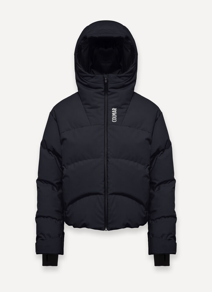 Cropped padded ski jacket image number 4