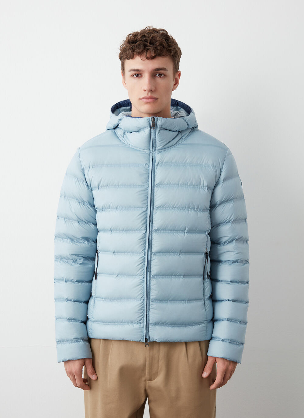 Piumino con trapuntatura senza cuciture image number 2