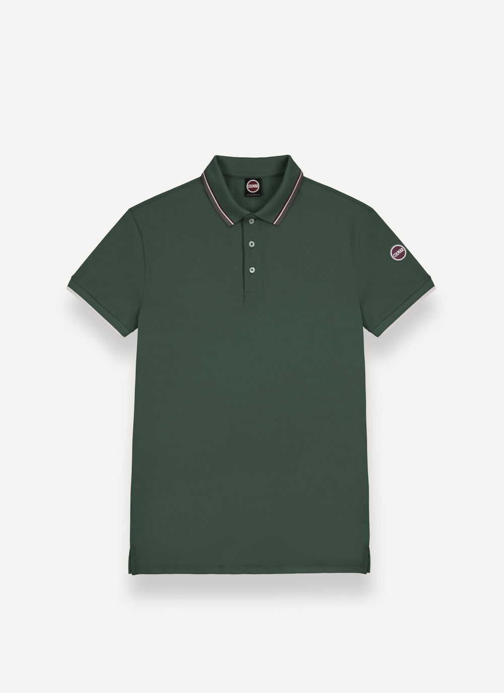 Poloshirt aus dreifarbigem Stretch-Pikee image number 4