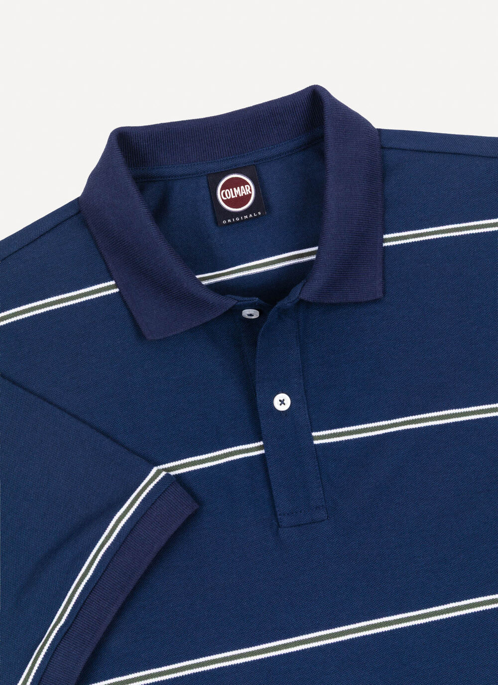 Striped piqu&eacute; polo shirt  image number 6