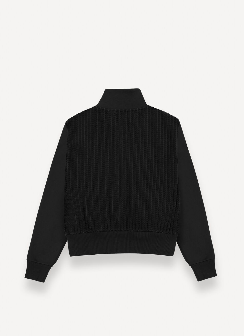 Cardigan &agrave; torsades avec zip image number 6