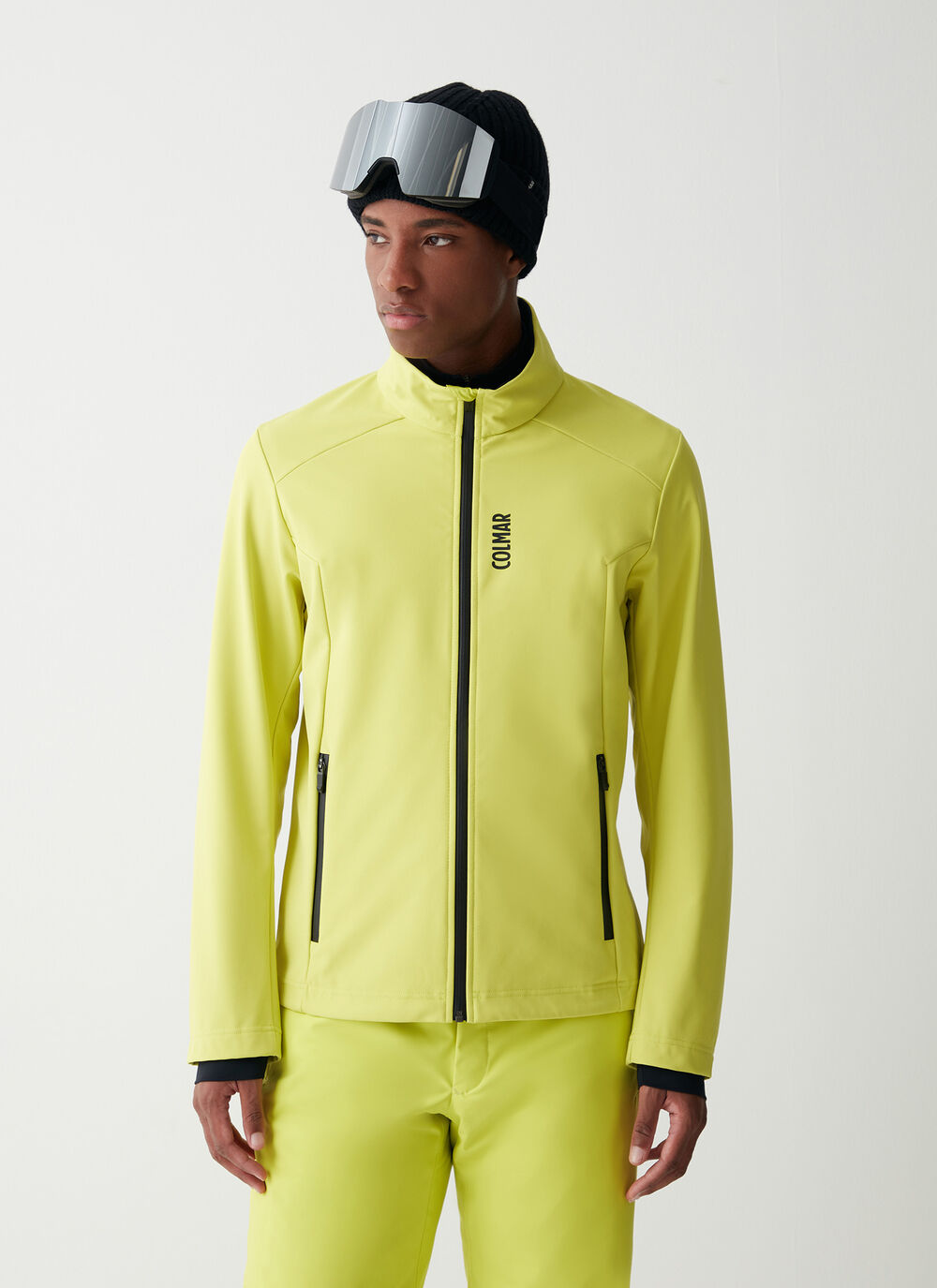 Waterproof outdoor softshell jacket image number 1