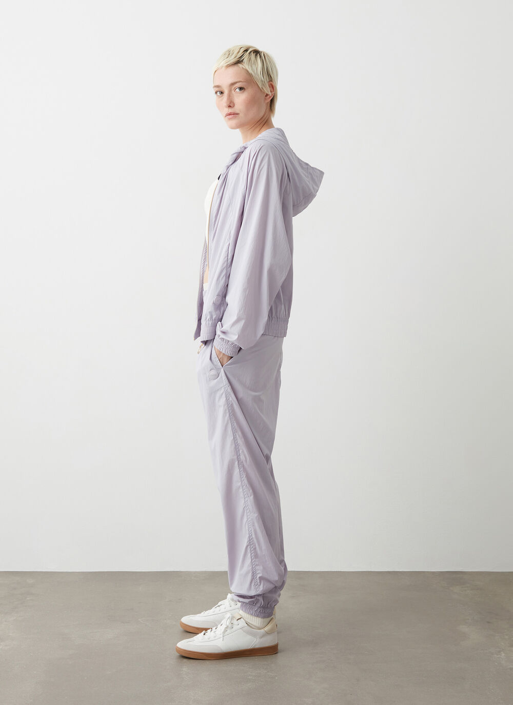 Light nylon trousers image number 1