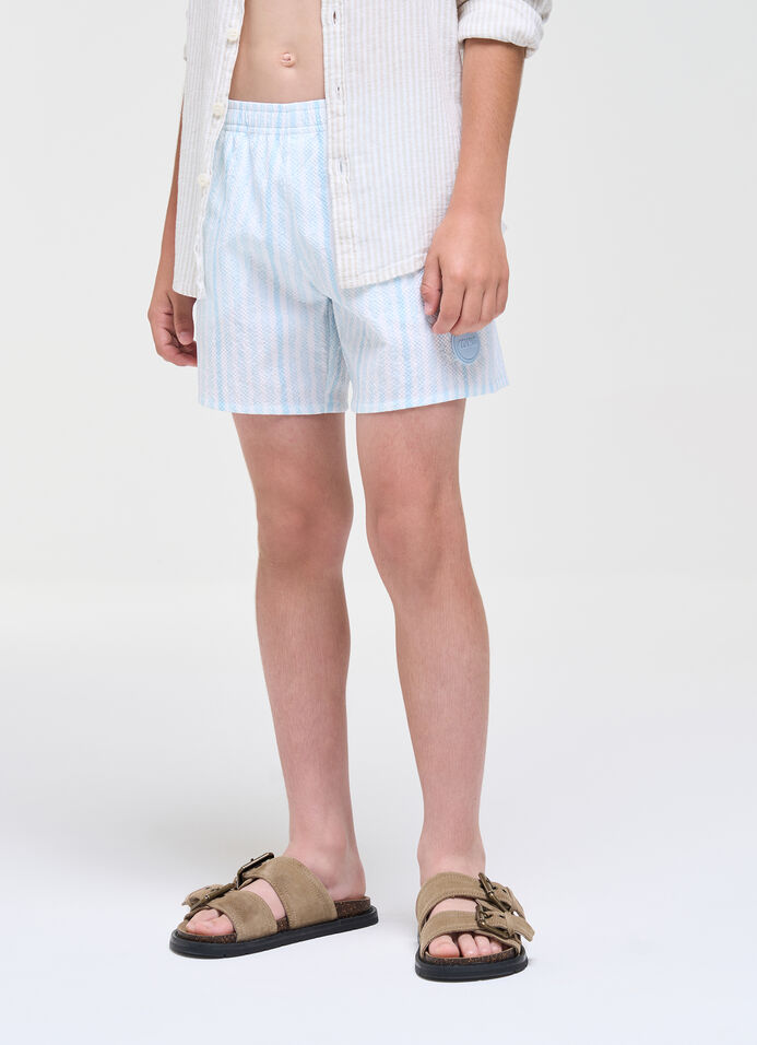 Striped Swim Shorts