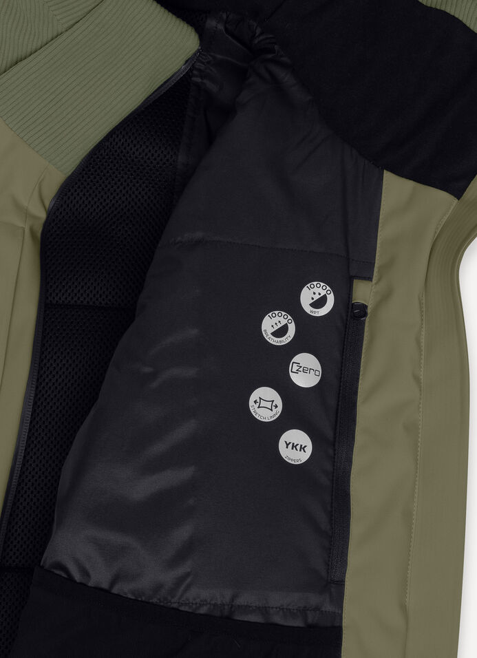 Veste de ski Timeless en velours image number 6