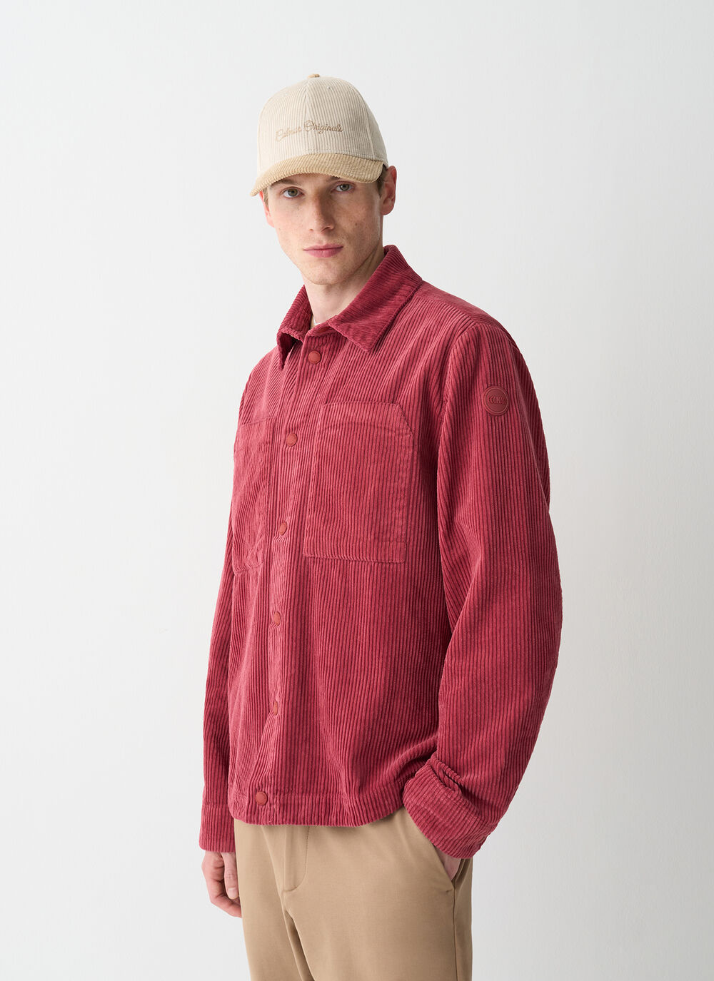 Unisex-Hemd aus Samt image number 1