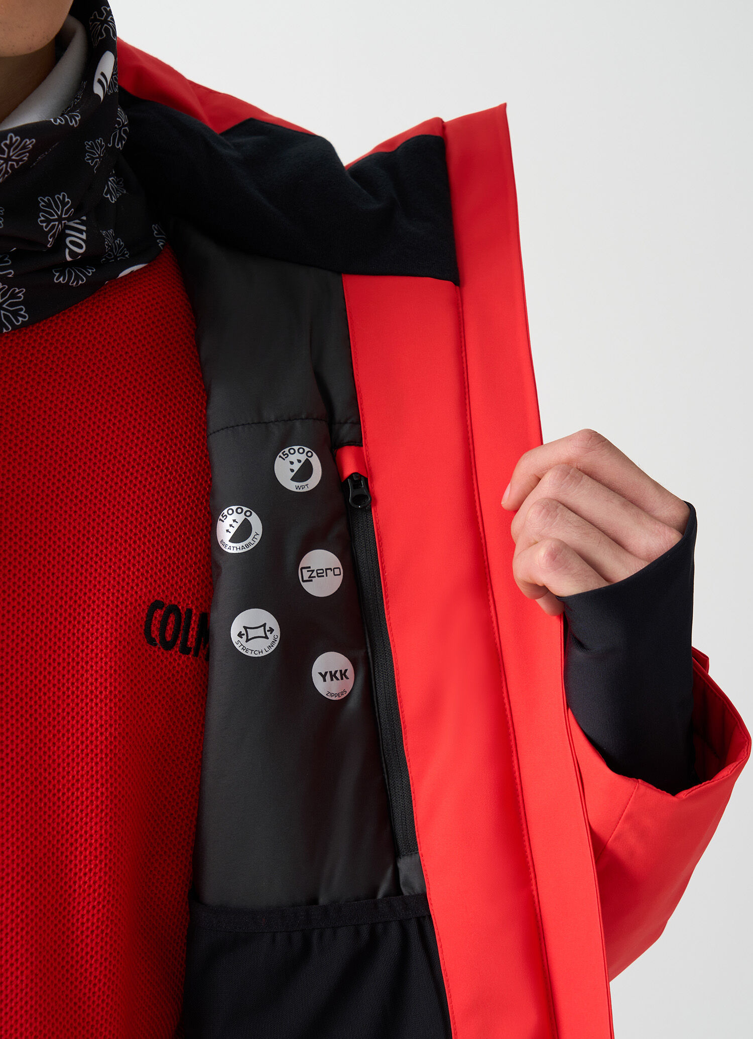 Traditional ski jacket - KETCHUP RED | Colmar