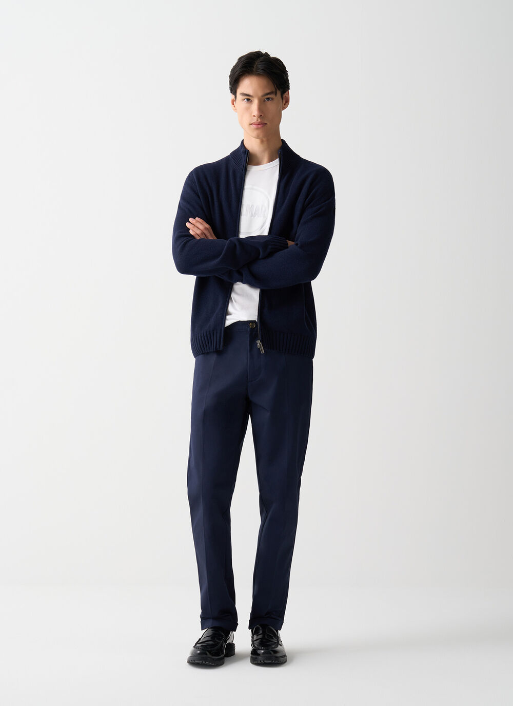 Pullover mit durchgehendem Rei&szlig;verschluss image number 2