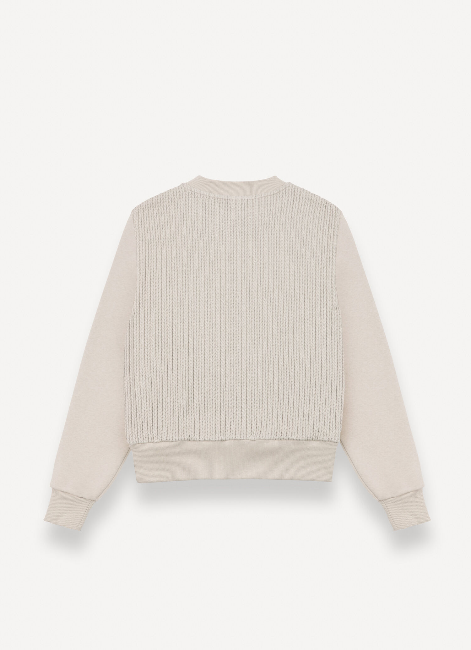 Cable-knit sweatshirt - HEMP BEIGE | Colmar