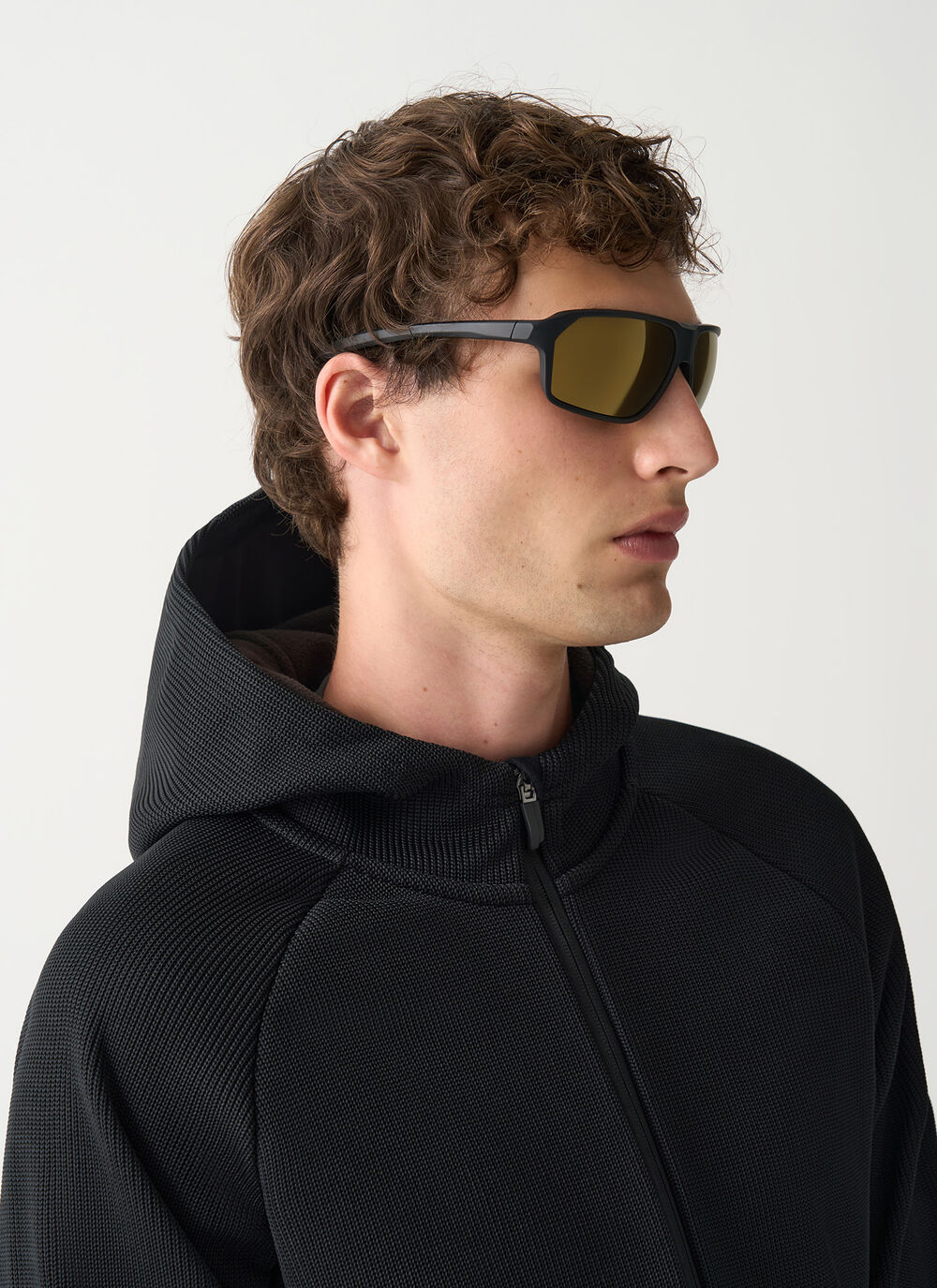 Knit fleece ski hoody image number 2