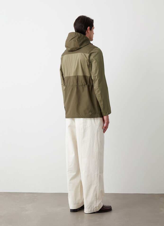 Cotton and nylon jacket image number 3