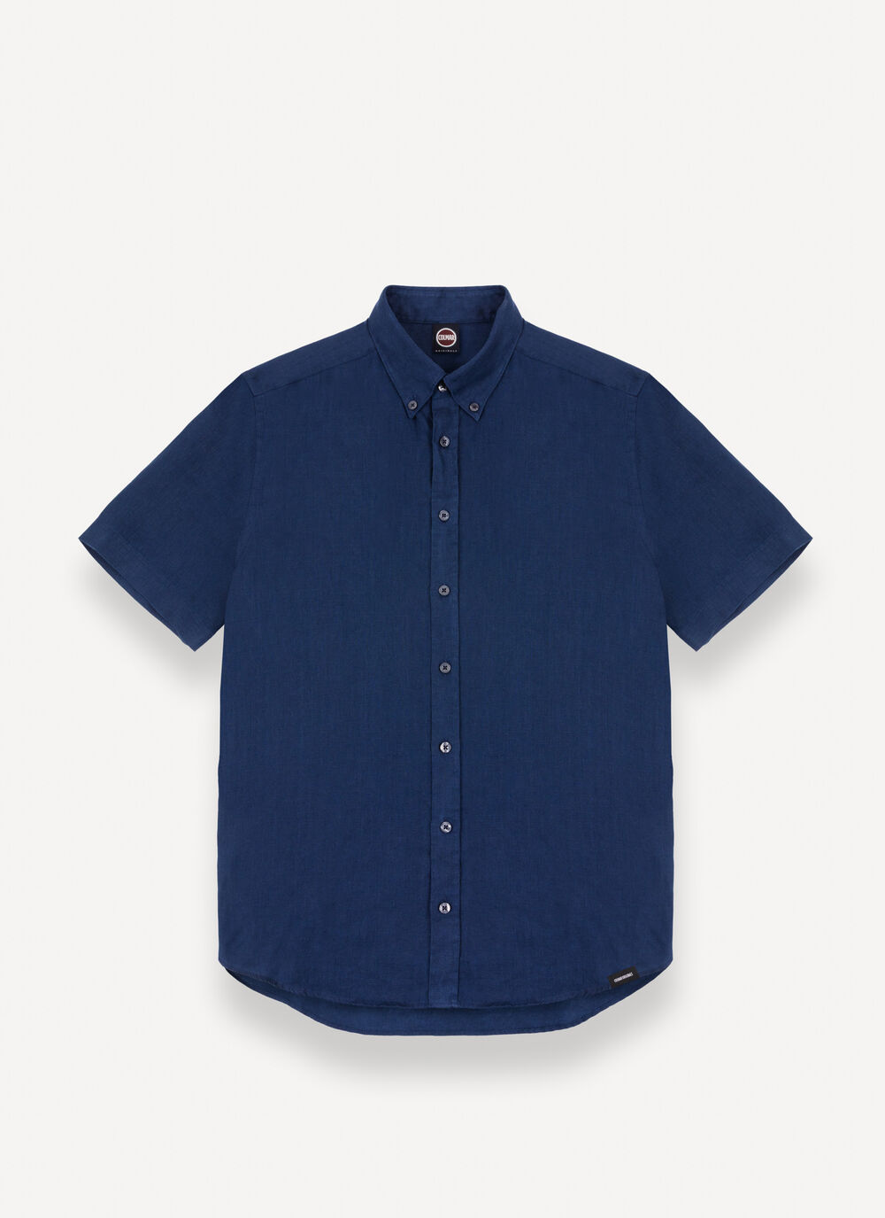 Short-sleeved linen shirt image number 4
