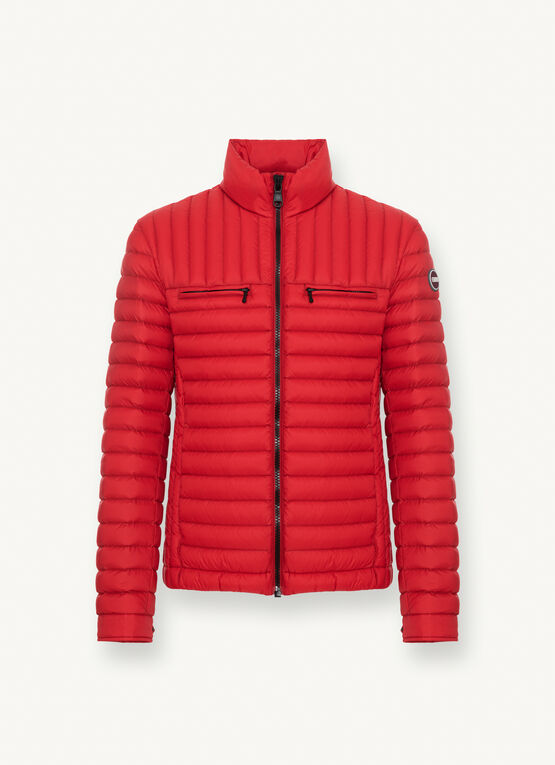 Light down Autumn jacket with chest pockets