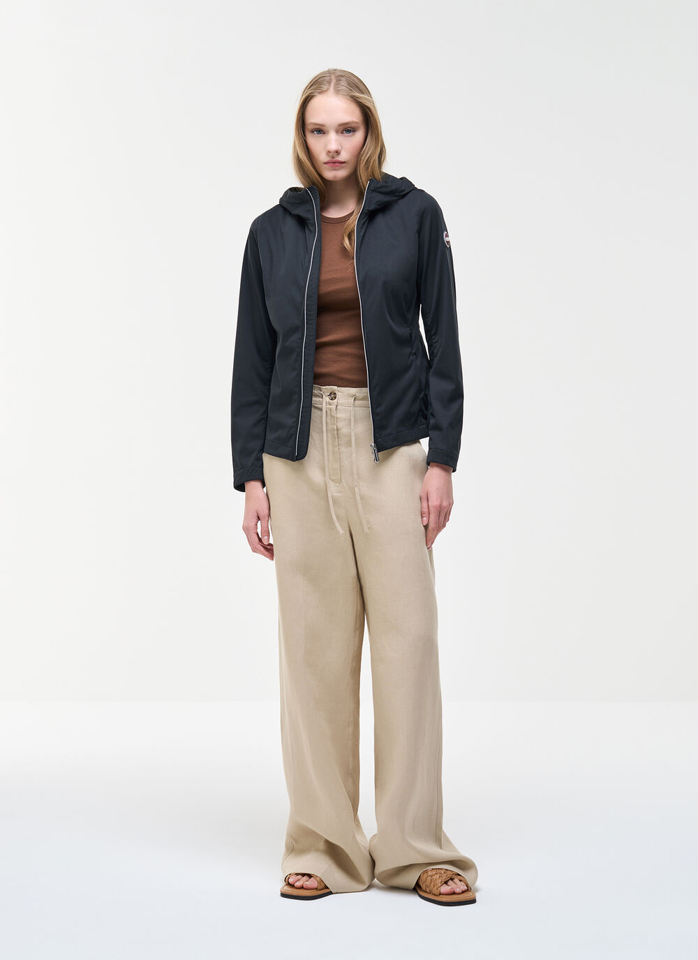 Softshell hooded jacket image number 0