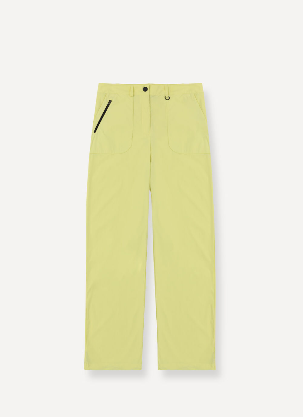 Wide leg pants in bi-stretch fabric image number 4