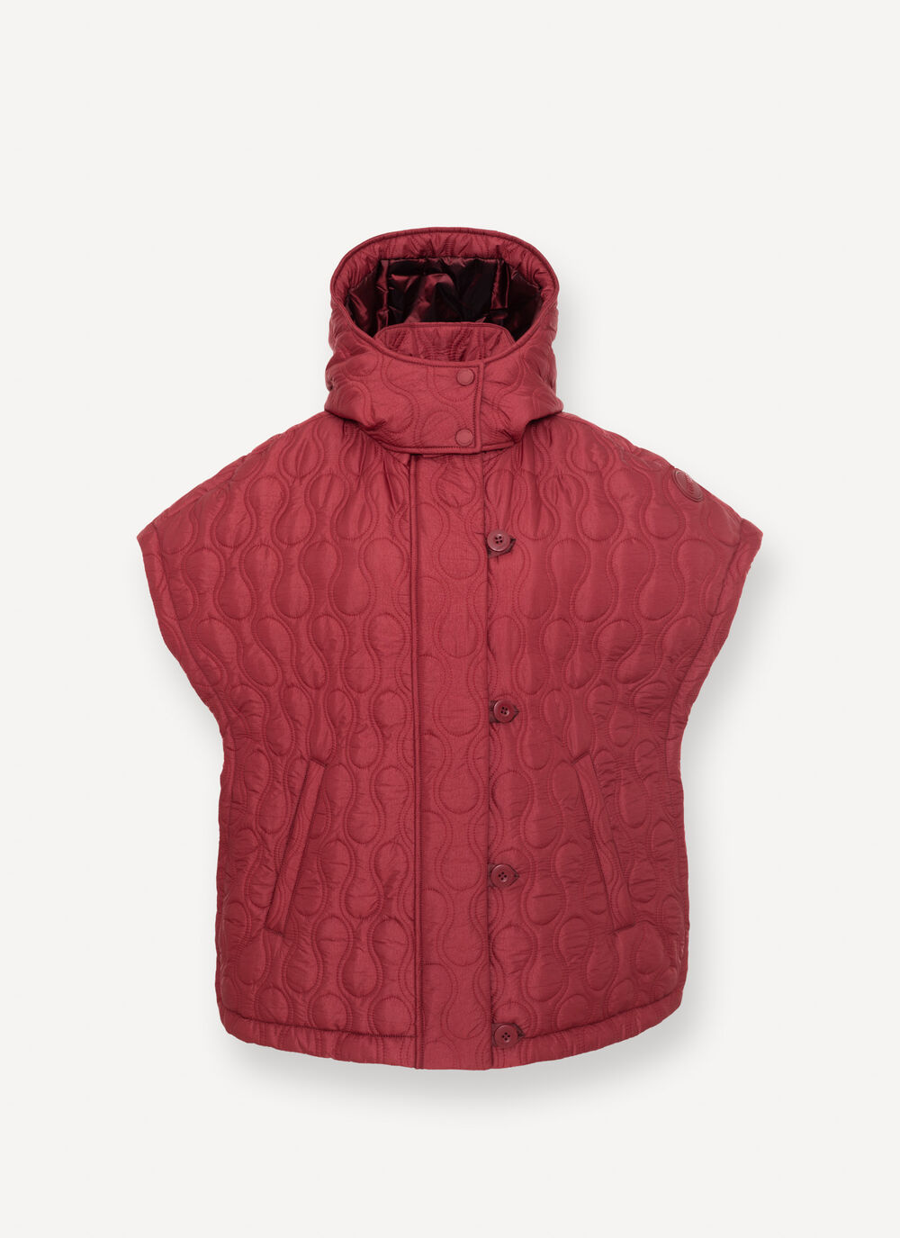 Leichtes Cape mit Tropfensteppung image number 4