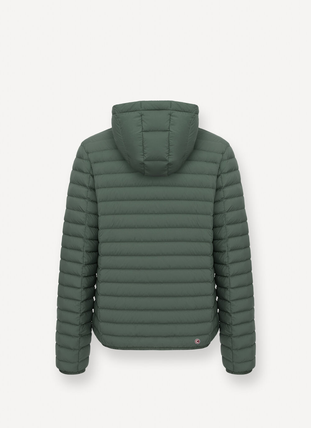 Light down jacket with hood