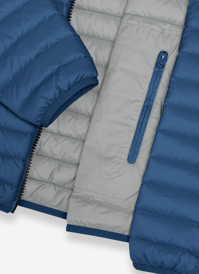 Herbstliche Daunenjacke mit gepolstertem Kragen image number 6