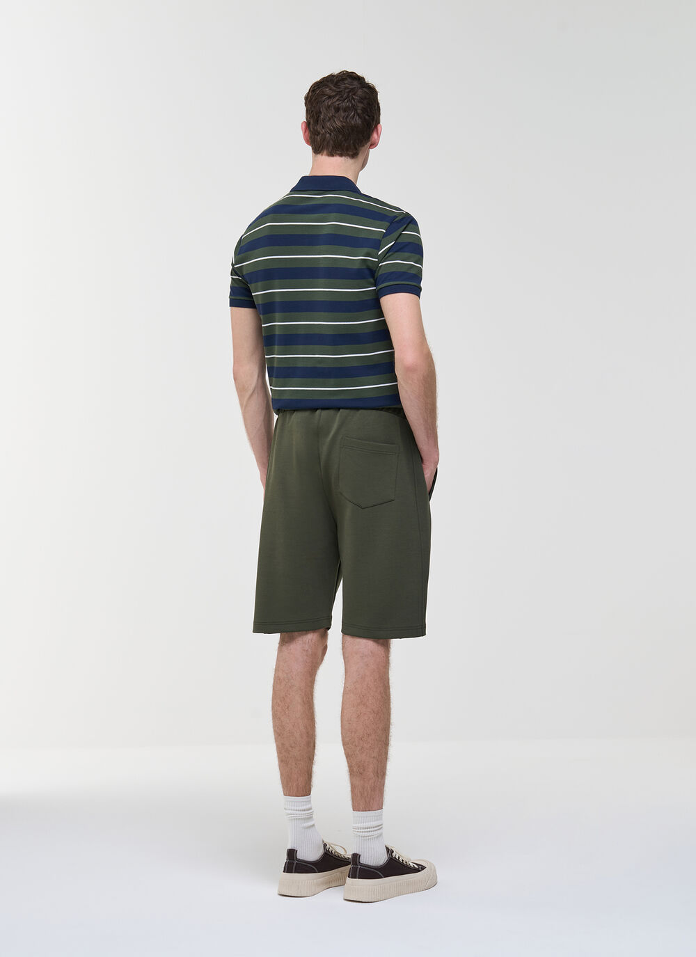 Cotton interlock shorts image number 3