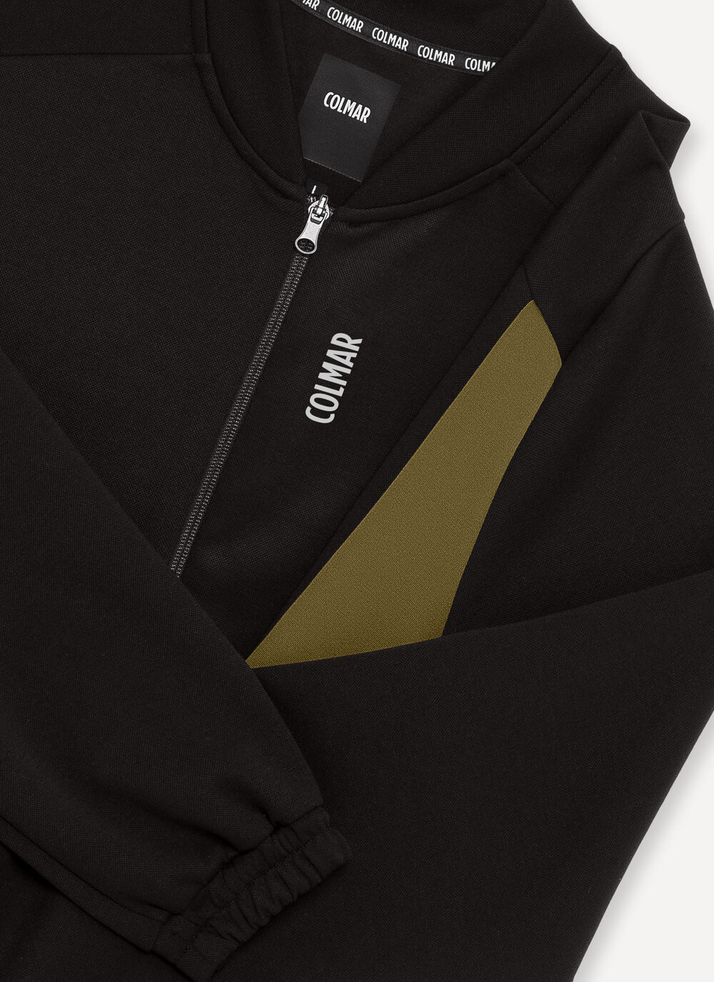 Stretch bomber-style sweatshirt image number 6