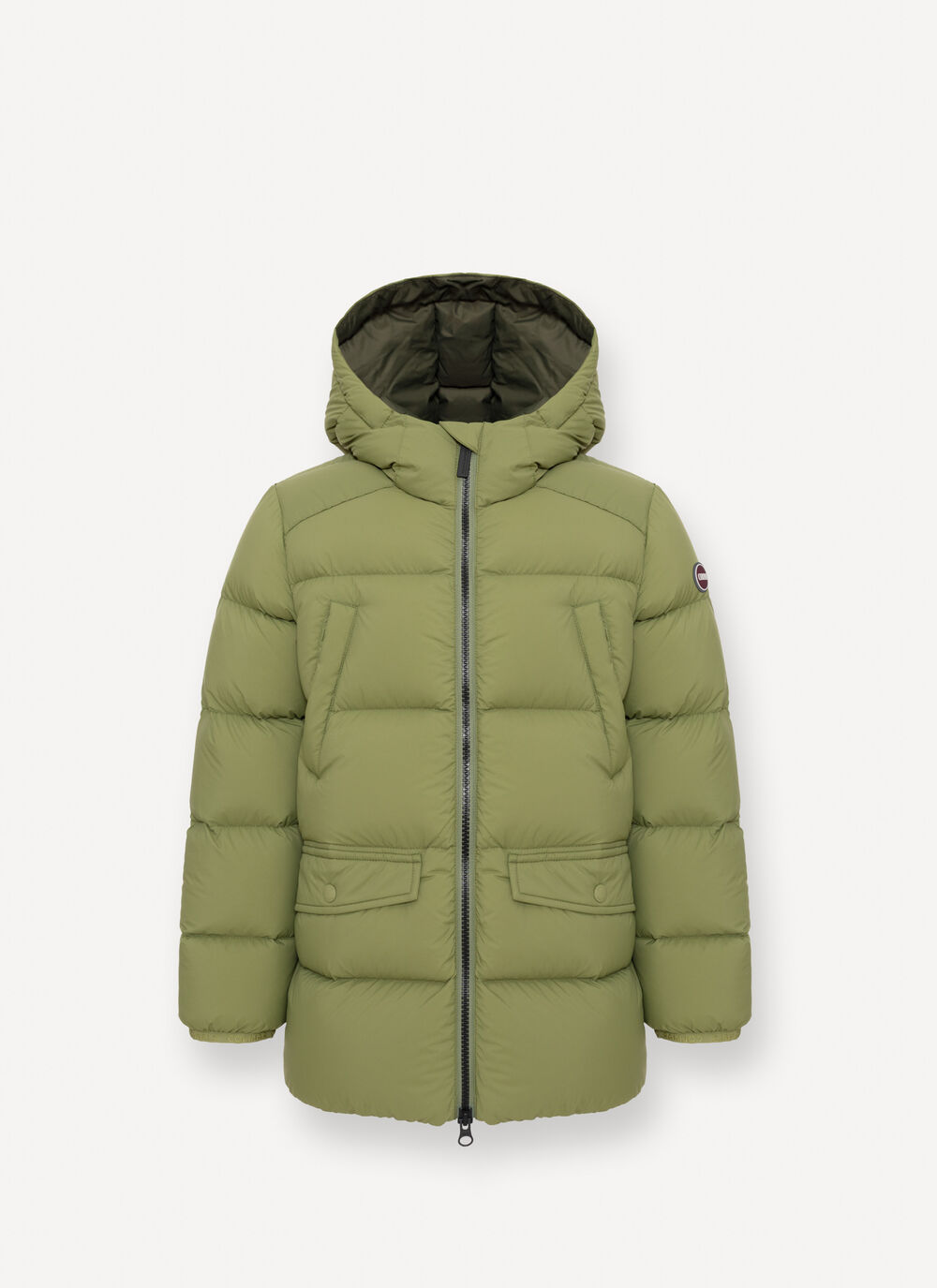 Piumino con cappuccio multi tasche  image number 4