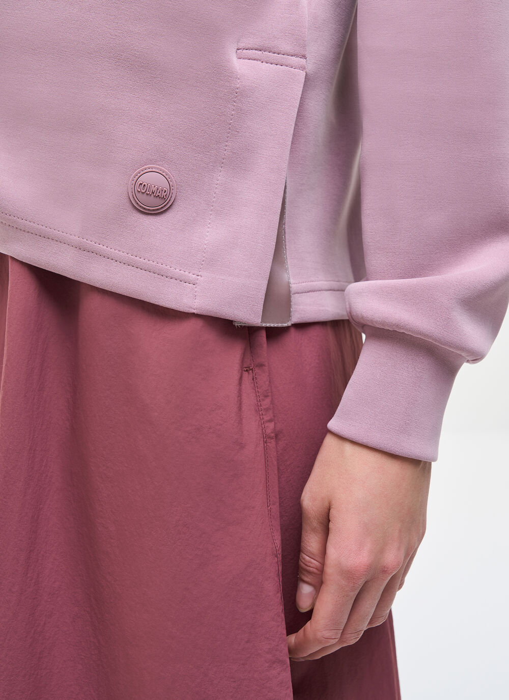 Sweatshirt with side slits image number 2