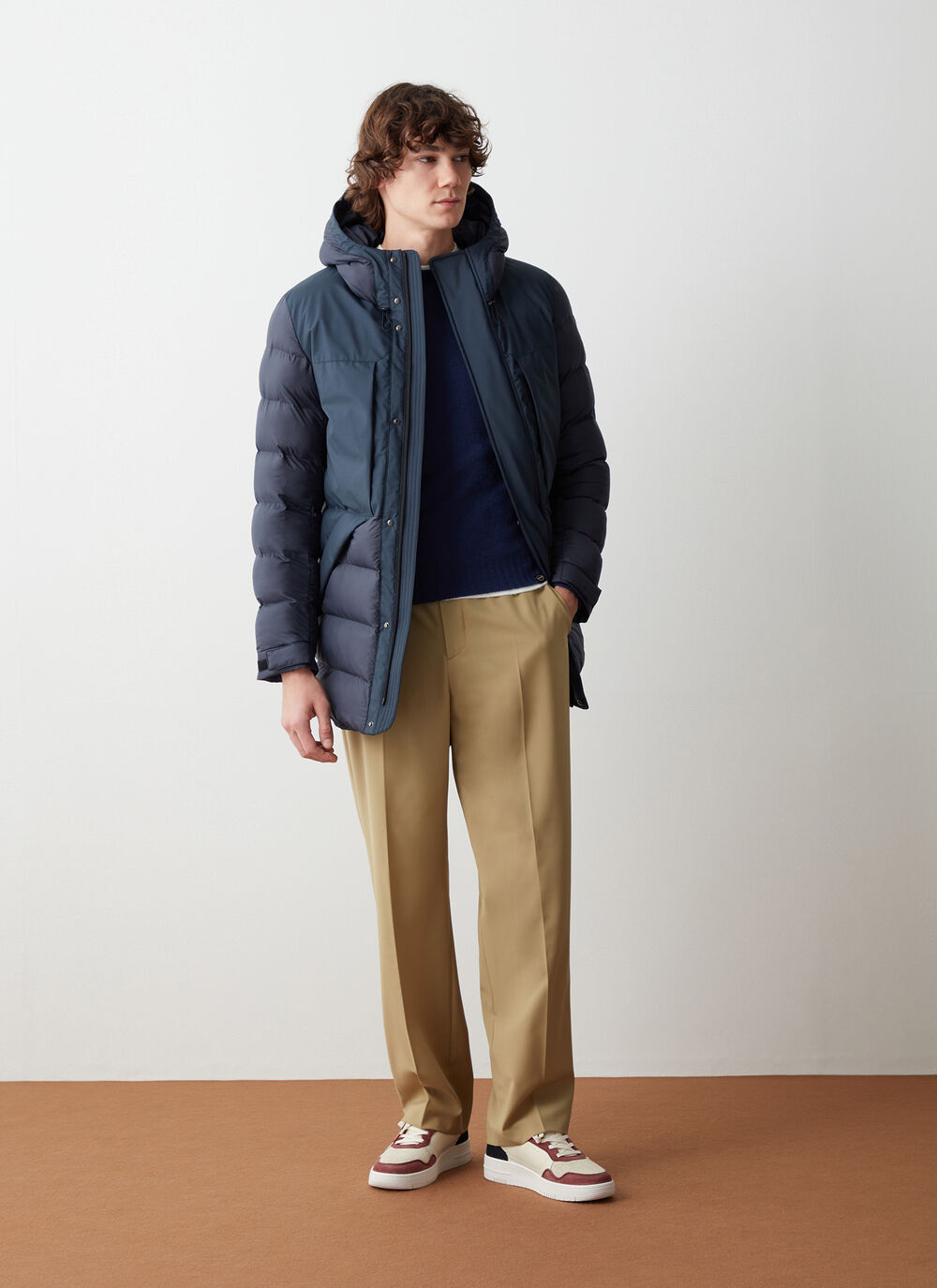 Recycled Essentials padded parka image number 0