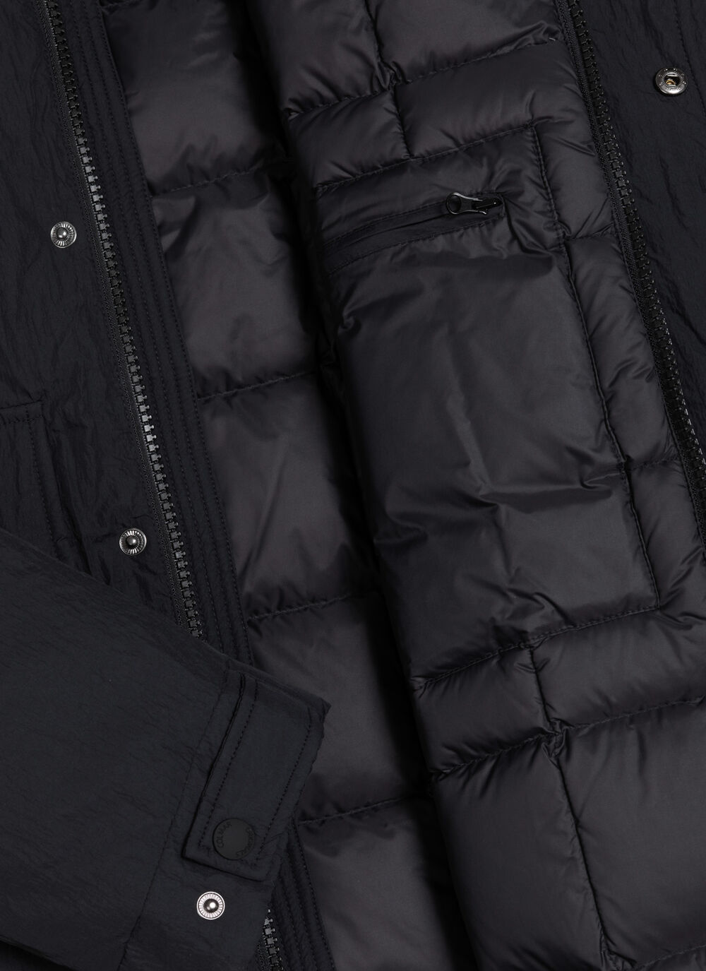 Crinkle-effect padded jacket  image number 6