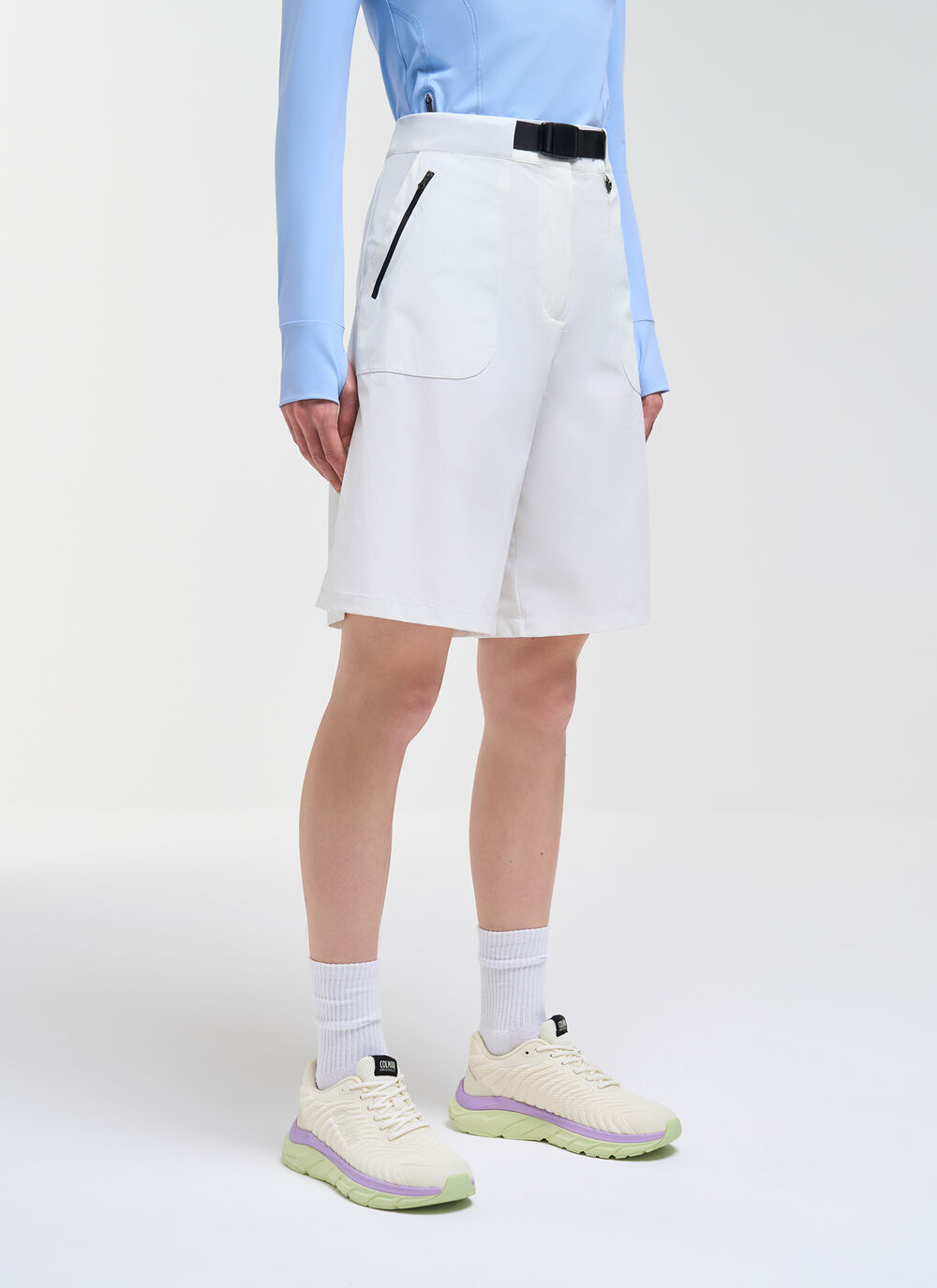 Bermuda mit bi-elastischem Stoffg&uuml;rtel image number 1