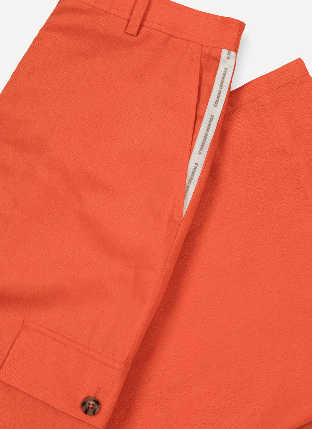 Linen cargo trousers image number 6