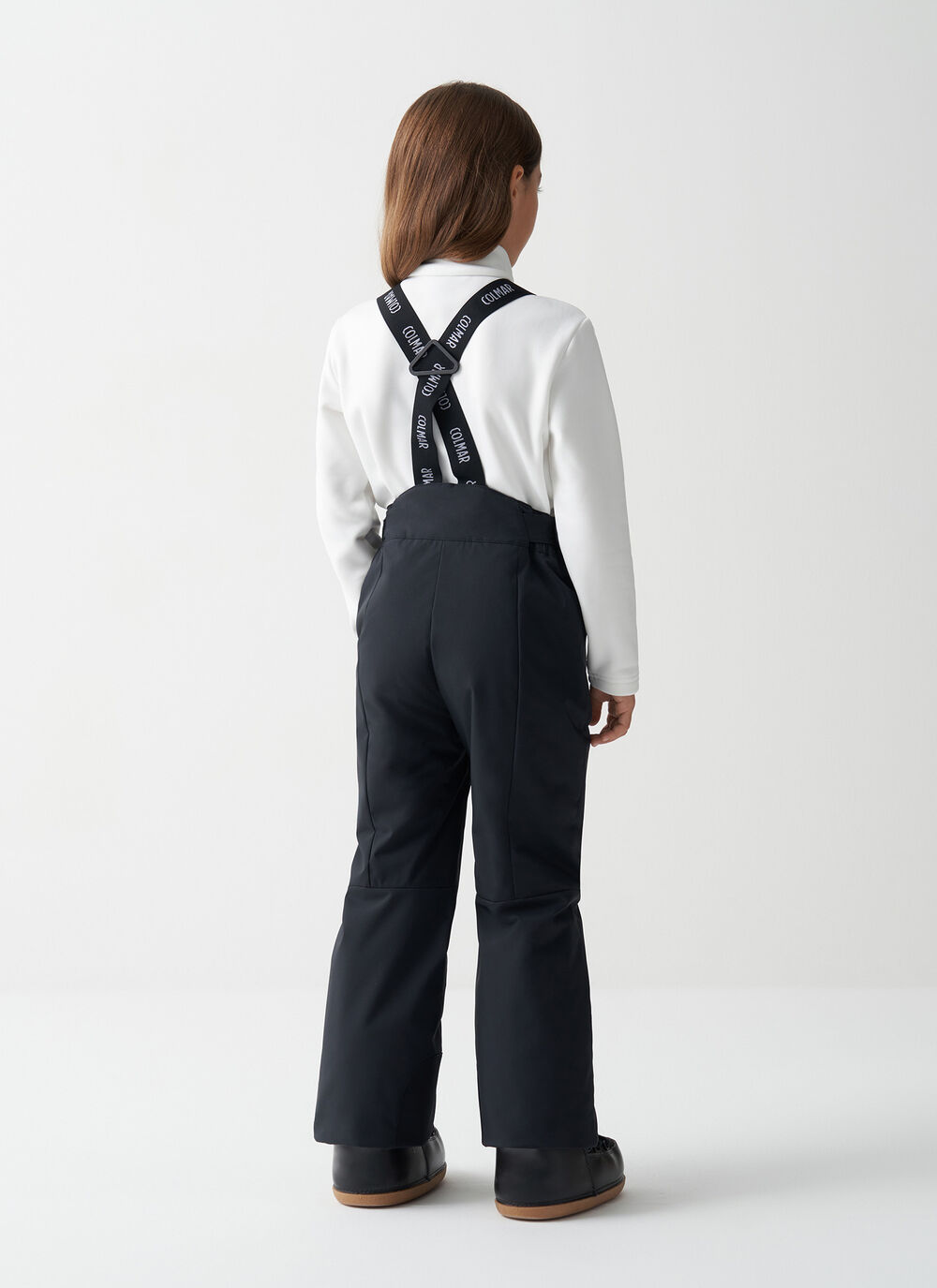 Girl's ski salopettes image number 3