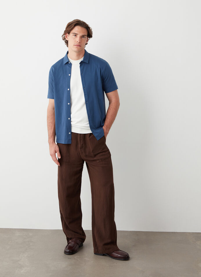 100% Supima® cotton shirt image number 0