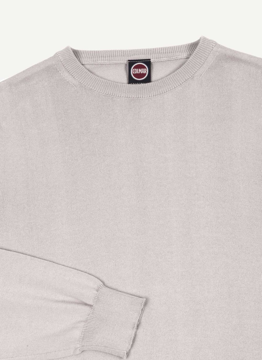 Branded organic cotton pullover image number 6