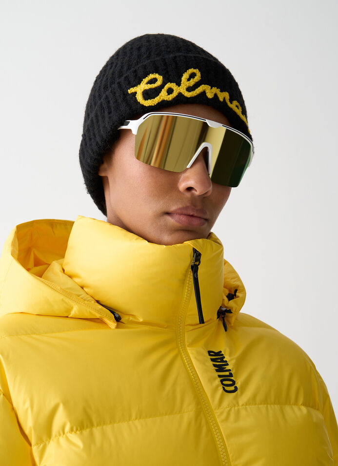 Puffy padded ski jacket image number 2