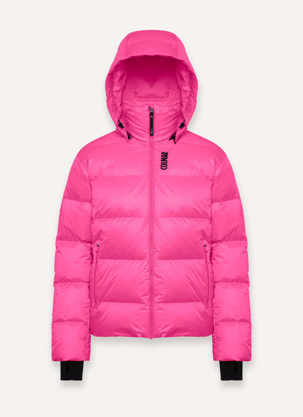 Puffy padded ski jacket image number 4