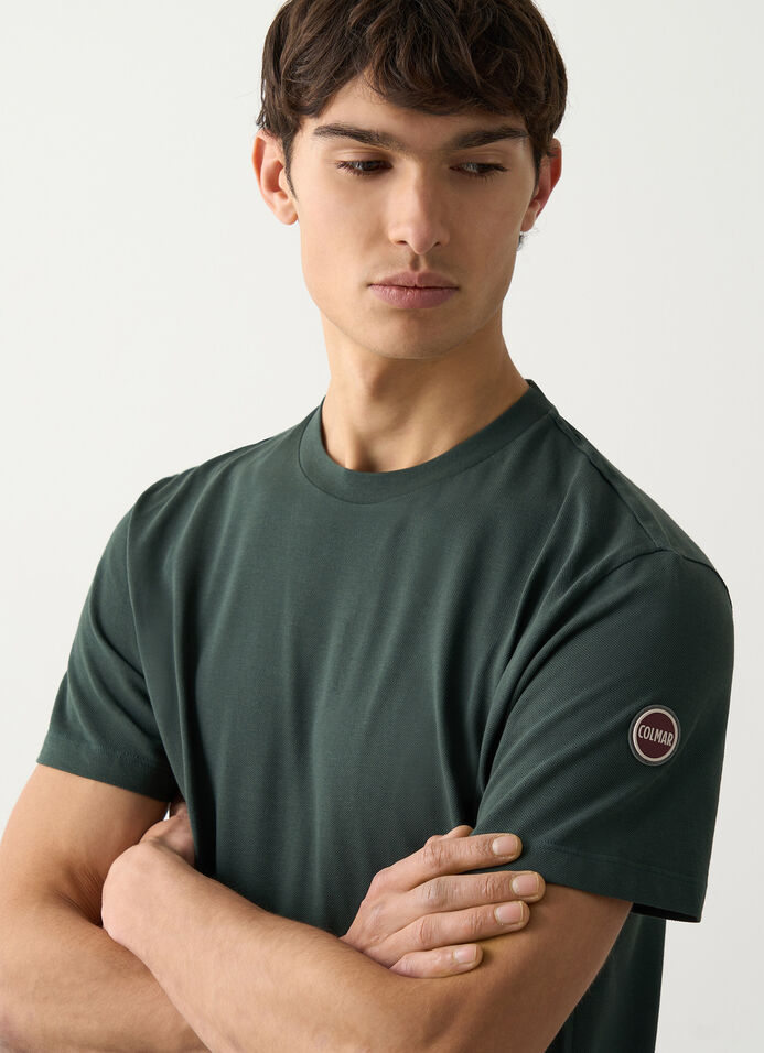 T-Shirt aus Piqué aus 100 % Baumwolle image number 2