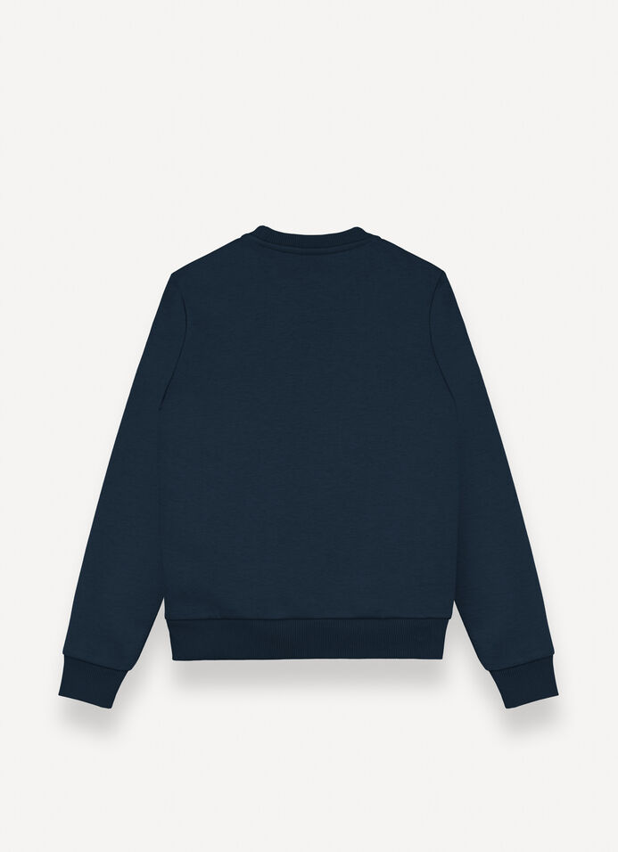 Cotton crew-neck sweatshirt  image number 5