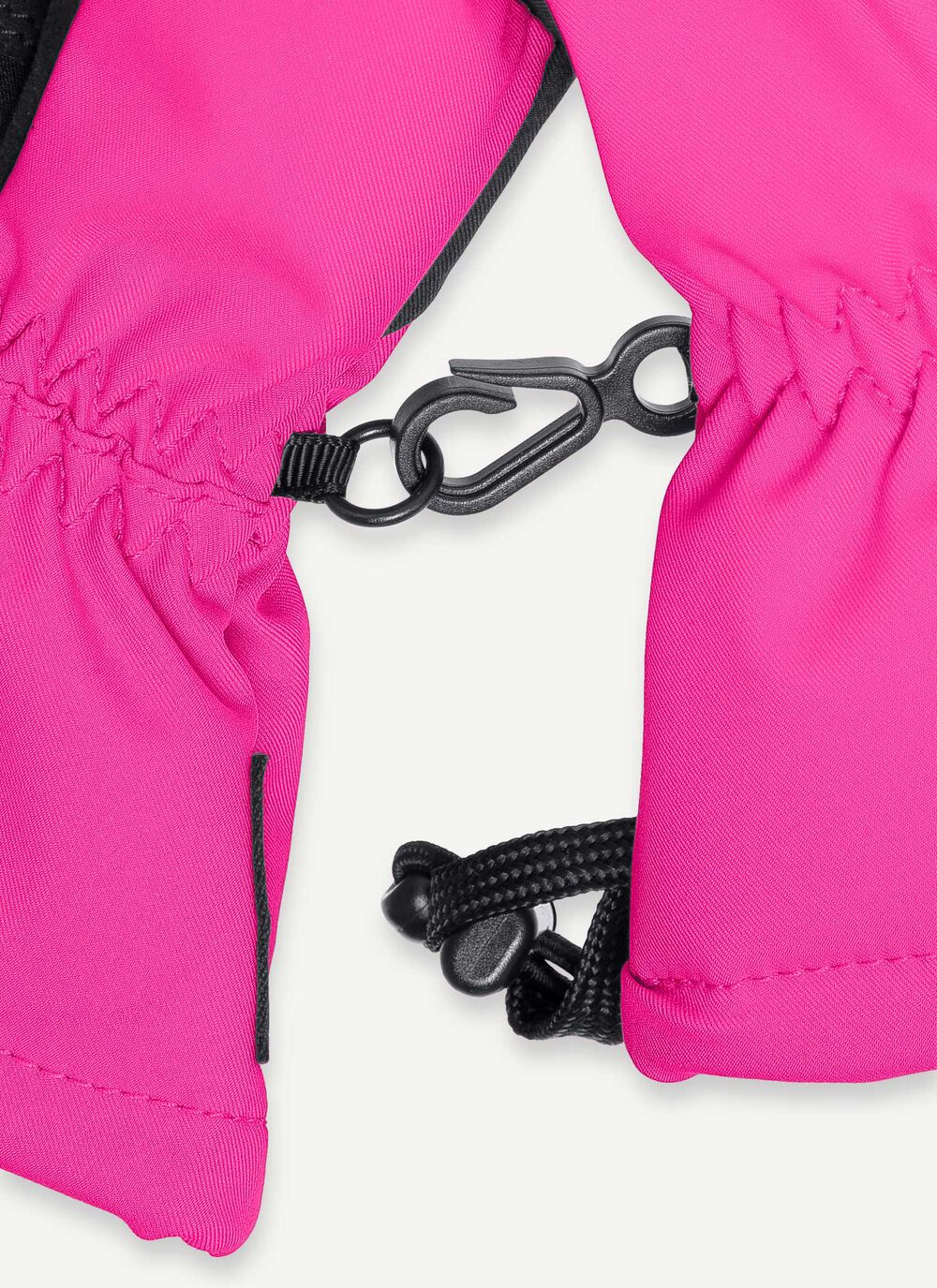 Unisex padded ski gloves image number 3