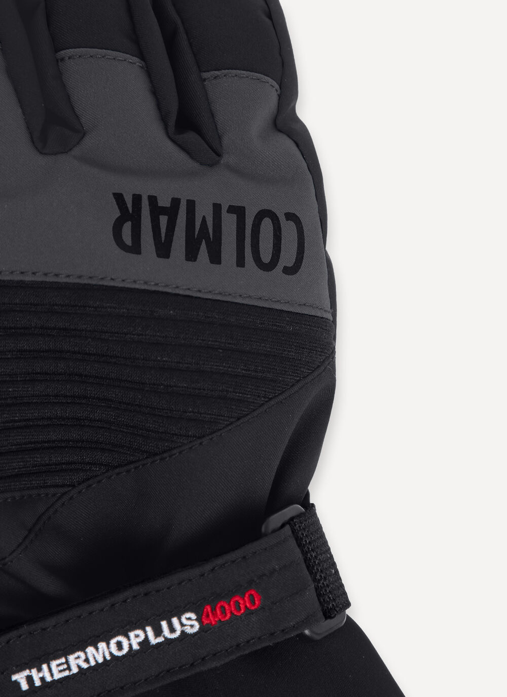 Men's extra-warm adjustable ski gloves image number 2