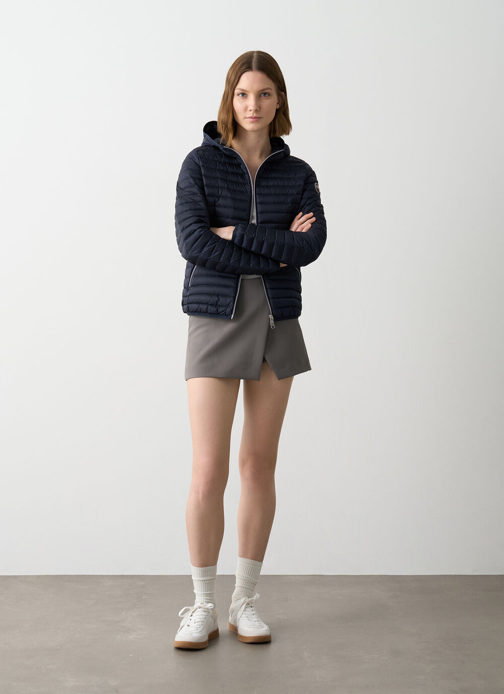 Hooded down jacket image number 0