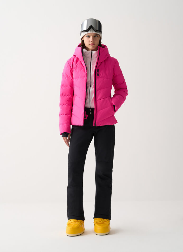 Shaping padded ski jacket image number 0