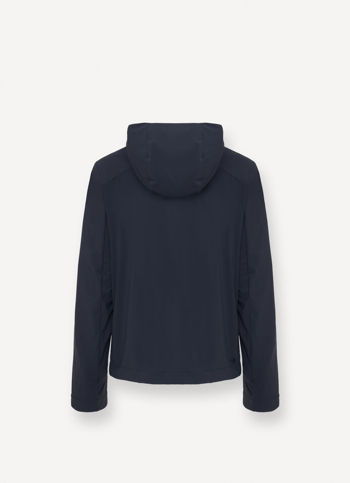 Stretch jacket with hood image number 5