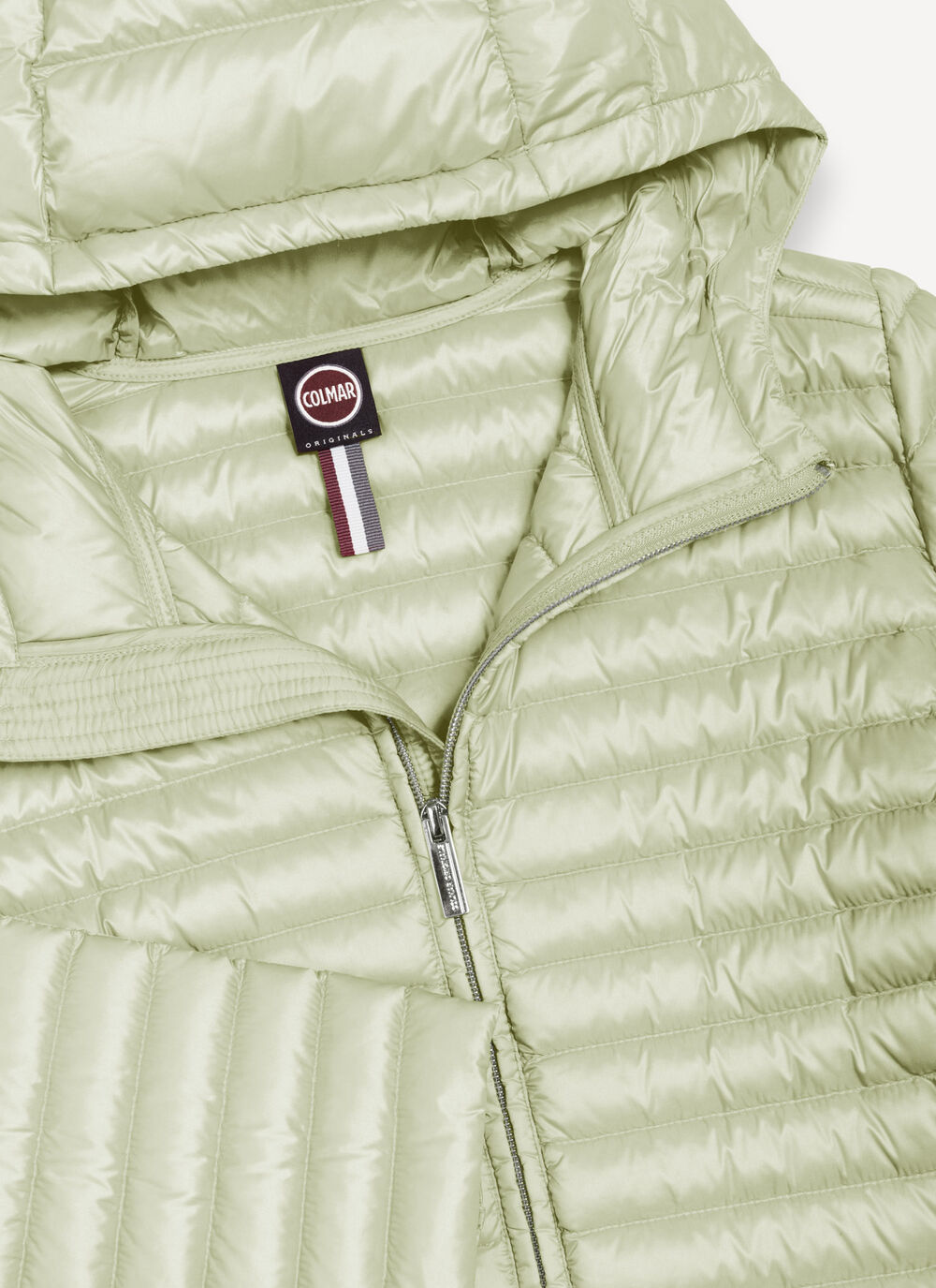 Light down jacket with hood image number 6