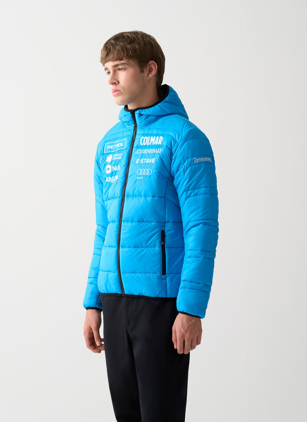 Slovenian national team quilted jacket image number 1