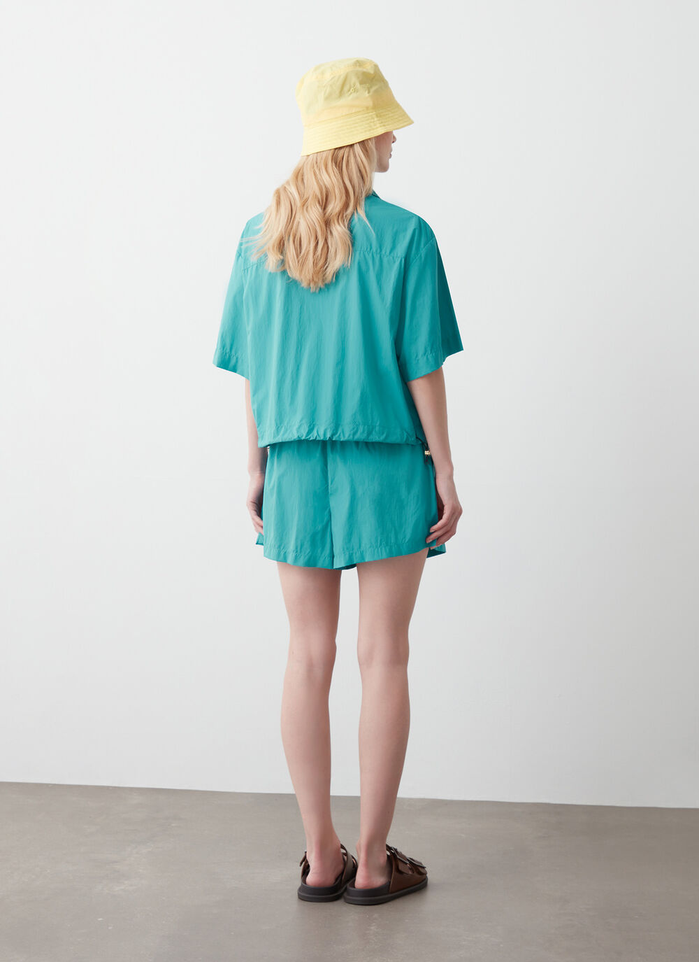 Shirt in water-repellent nylon image number 3