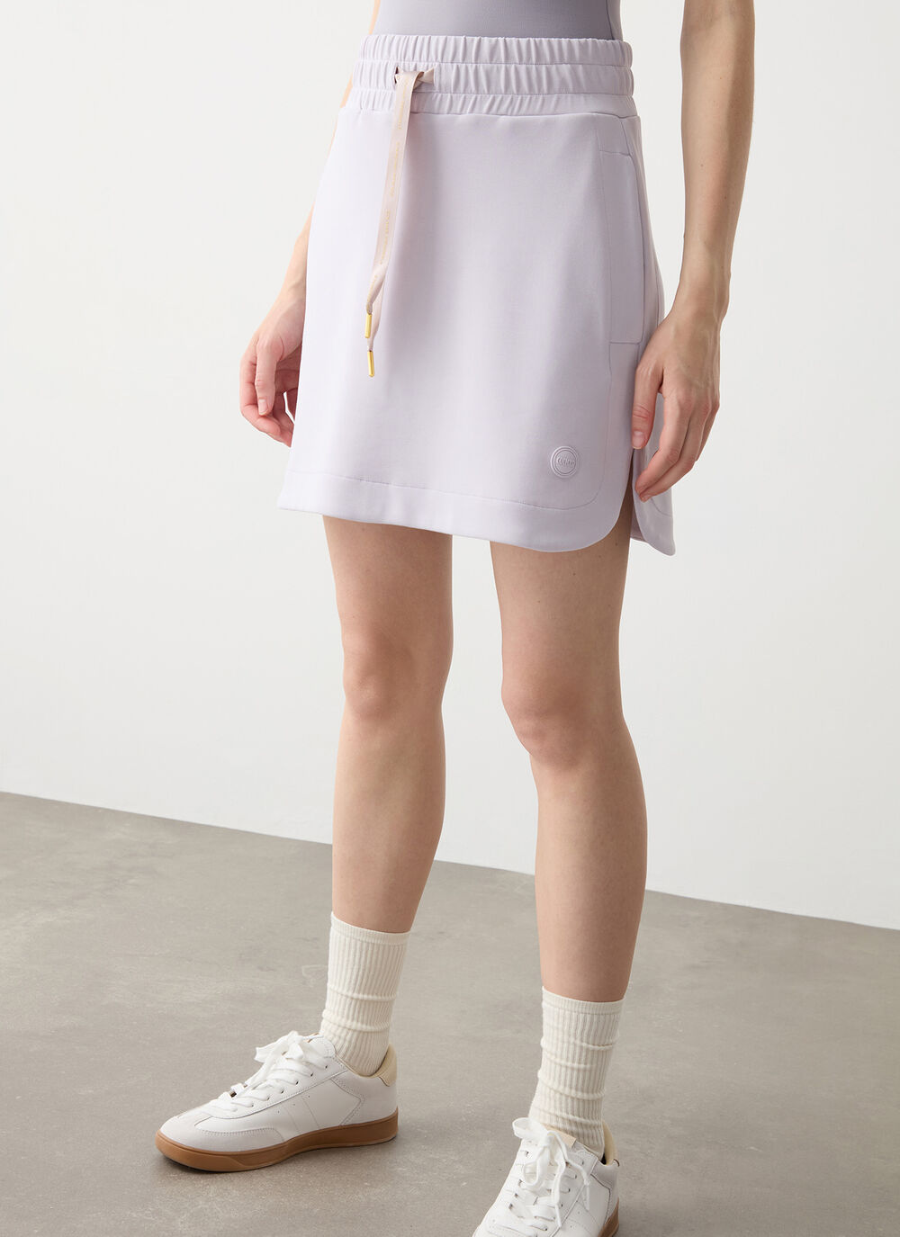 Sweatshirt-fabric skirt image number 0