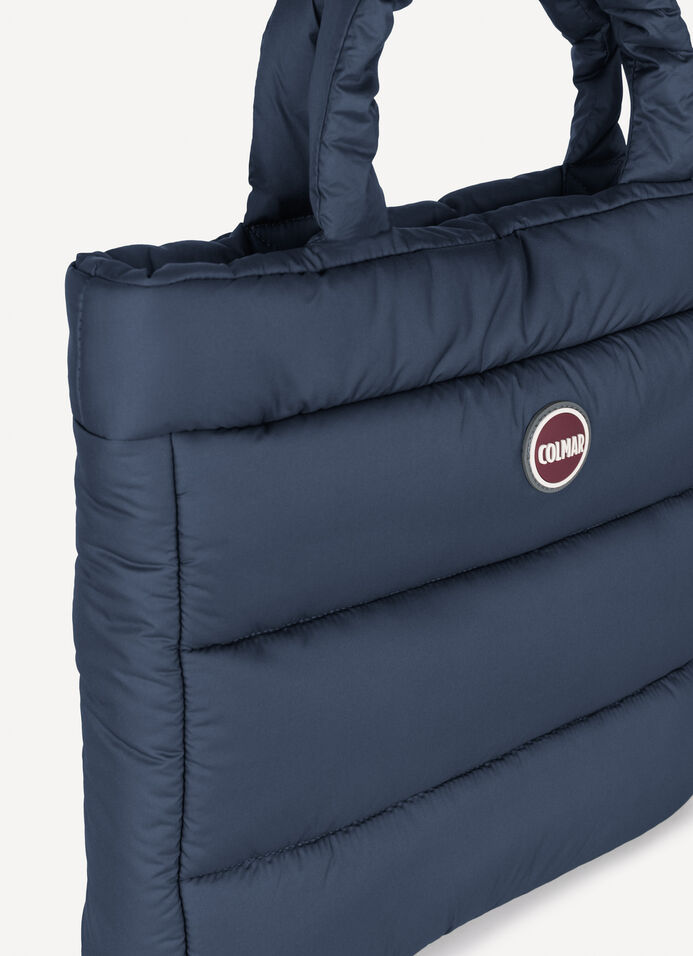 Borsa shopper trapuntata e imbottita image number 3