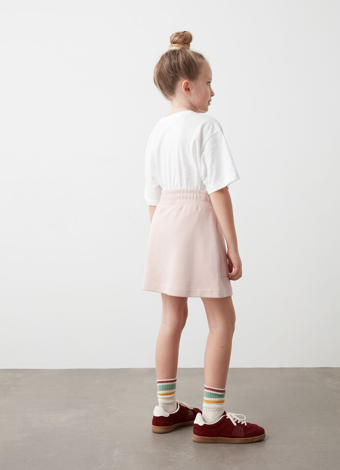 Sweatshirt-fabric skirt image number 3