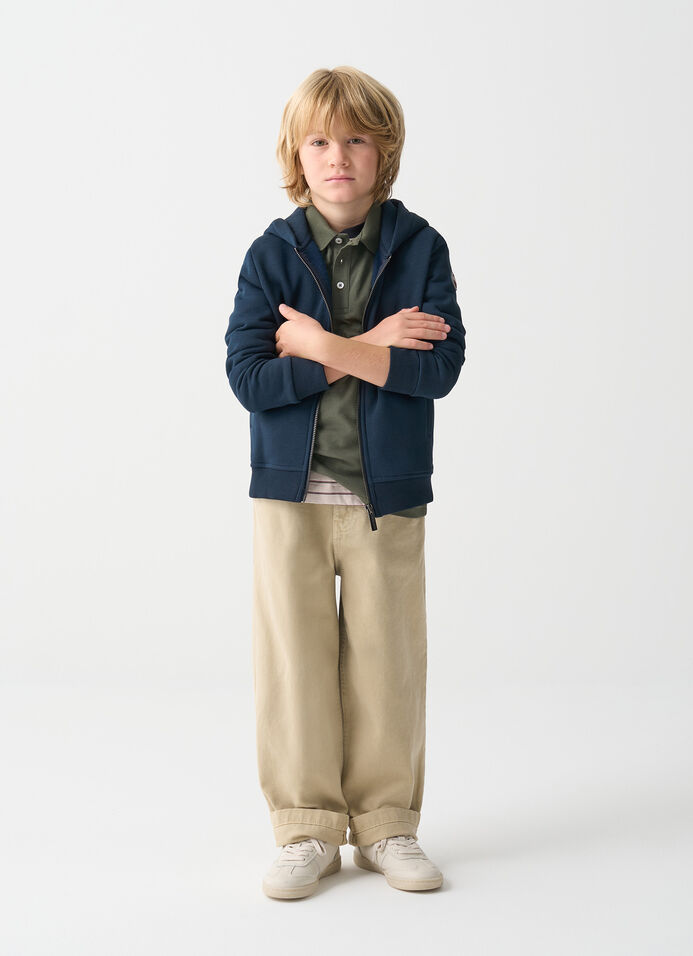 Cotton hoodie image number 1