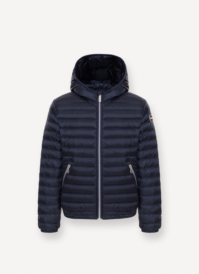 Lightweight Hooded Down Jacket
